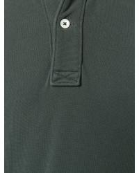 Eleventy Classic Long Sleeve Polo Shirt