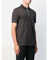 Salvatore Ferragamo Contrasting Trim Polo Shirt