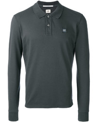 C.P. Company Cp Company Long Sleeved Polo Shirt