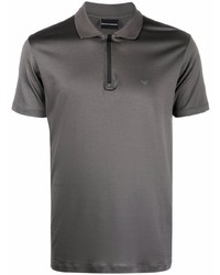 Emporio Armani Half Zip Polo Shirt