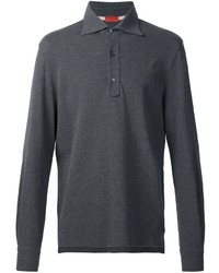 Isaia Long Sleeve Polo Shirt