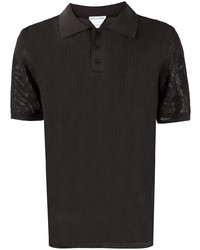 Bottega Veneta Open Knit Polo Shirt