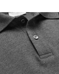 Sunspel Riviera Slim Fit Contrast Tipped Cotton Piqu Polo Shirt