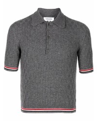 Thom Browne Rwb Cashmere Polo Shirt