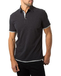 7 Diamonds Ultimate Contrast Trimmed Polo Shirt