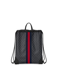 Gucci Soft Gg Supreme Drawstring Backpack