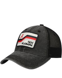 LEGACY ATHLETIC Black Alabama Crimson Tide Sun Bars Dashboard Trucker Snapback Hat
