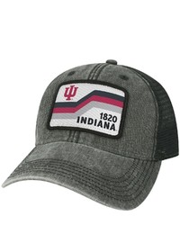 LEGACY ATHLETIC Black Indiana Hoosiers Sun Bars Dashboard Trucker Snapback Hat At Nordstrom