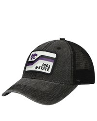 LEGACY ATHLETIC Black Kansas State Wildcats Sun Bars Dashboard Trucker Snapback Hat At Nordstrom