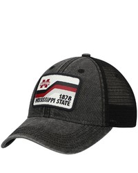 LEGACY ATHLETIC Black Mississippi State Bulldogs Sun Bars Dashboard Trucker Snapback Hat At Nordstrom