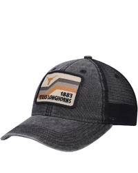LEGACY ATHLETIC Black Texas Longhorns Sun Bars Dashboard Trucker Snapback Hat At Nordstrom
