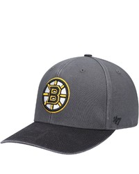 '47 Charcoal Boston Bruins Beulah Mvp Snapback Hat At Nordstrom