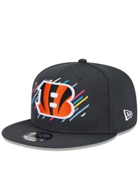 New Era Charcoal Cincinnati Bengals 2021 Nfl Crucial Catch 9fifty Snapback Adjustable Hat At Nordstrom