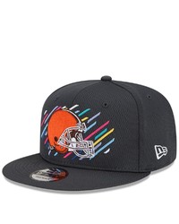 New Era Charcoal Cleveland Browns 2021 Nfl Crucial Catch 9fifty Snapback Adjustable Hat At Nordstrom