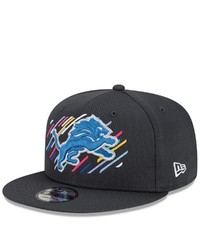 New Era Charcoal Detroit Lions 2021 Nfl Crucial Catch 9fifty Snapback Adjustable Hat At Nordstrom