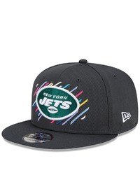 New Era Charcoal New York Jets 2021 Nfl Crucial Catch 9fifty Snapback Adjustable Hat At Nordstrom
