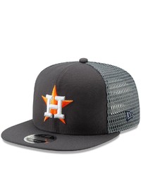 New Era Graphite Houston Astros Mesh Fresh 9fifty Adjustable Snapback Hat At Nordstrom