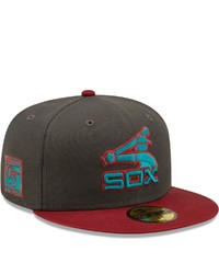 New Era Graphitecardinal Chicago White Sox Cooperstown Collection 95 Years Titlewave 59fifty Fitted Hat At Nordstrom