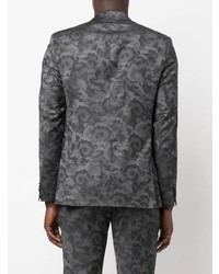 Karl Lagerfeld Abstract Print Single Breasted Jacket