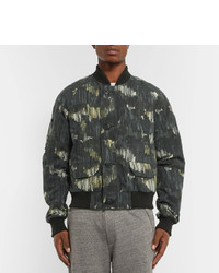 Canada Goose Faber Printed Canvas Bomber Jacket