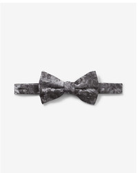 Charcoal Print Bow-tie
