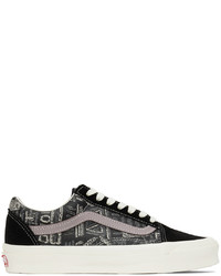Vans Black Purple Ua Og Old Skool Lx Sneakers