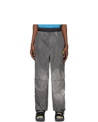 Off-White Grey Fence Extended Chino Trousers
