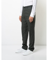 Ann Demeulemeester Printed Trousers