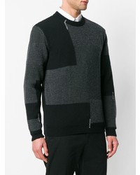 Mauro Grifoni Colour Block Sweater