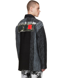 A-Cold-Wall* Gray Black Appliqu Sweater