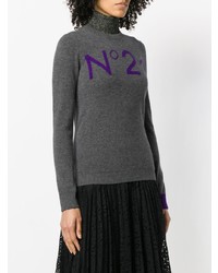 N°21 N21 Slim Fit Logo Sweater