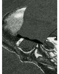 Alexander McQueen Skull Intarsia Sweater