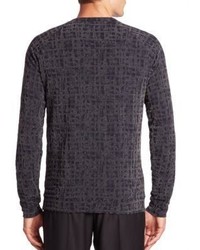 Giorgio Armani Static Print Sweater