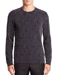 Giorgio Armani Static Print Sweater