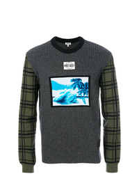 Kenzo Tropical Ice Motif Sweater