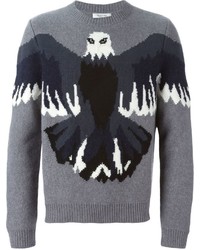 Valentino Eagle Intarsia Sweater