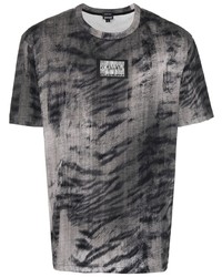 Just Cavalli Abstract Print Short Sleeve T Shirt