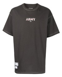 Izzue Army Print Short Sleeve T Shirt