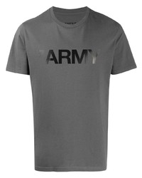 Yves Salomon Homme Army Print T Shirt