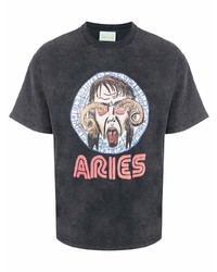 Aries Astrology For Aliens Graphic Print T Shirt