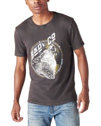 Lucky Brand Bad Company Cotton Graphic Tee