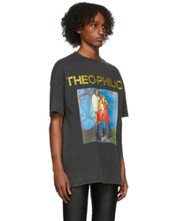 Theophilio Black Black Fashion Fair Edition Family T Shirt