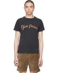 Remi Relief Black Give Peace T Shirt