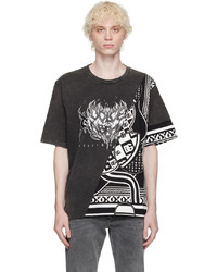 Dolce & Gabbana Black Paneled T Shirt