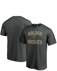 FANATICS Branded Gray Vegas Golden Knights Team Victory Arch T Shirt