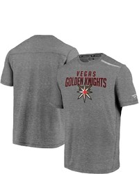 FANATICS Branded Heathered Gray Vegas Golden Knights Special Edition Refresh T Shirt
