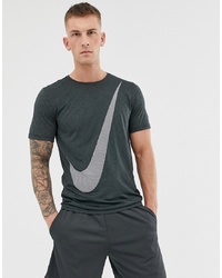 Nike Training Breathe Hyperdry Logo T Shirt In Black Aj6881 010