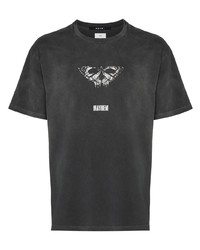 Ksubi Butterfly Print Crew Neck T Shirt