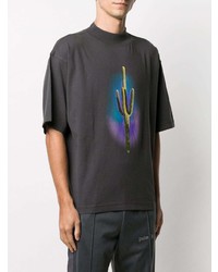 Palm Angels Cactus Cotton T Shirt