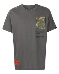 Izzue Camouflage Square Print T Shirt
